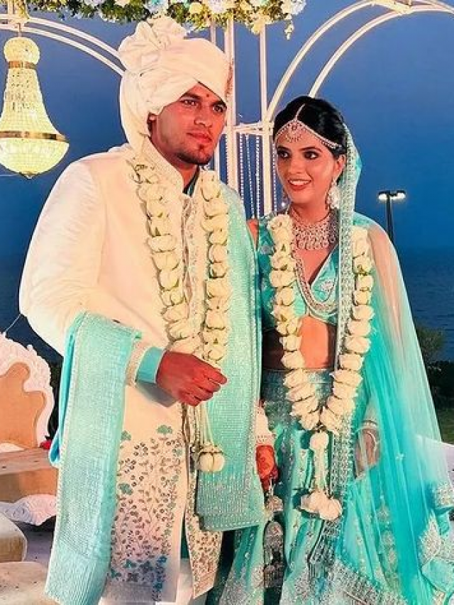 शादी में बंधन में बंधे भारतीय स्पिनर राहुल चाहर, फोटोज हुई वायरल