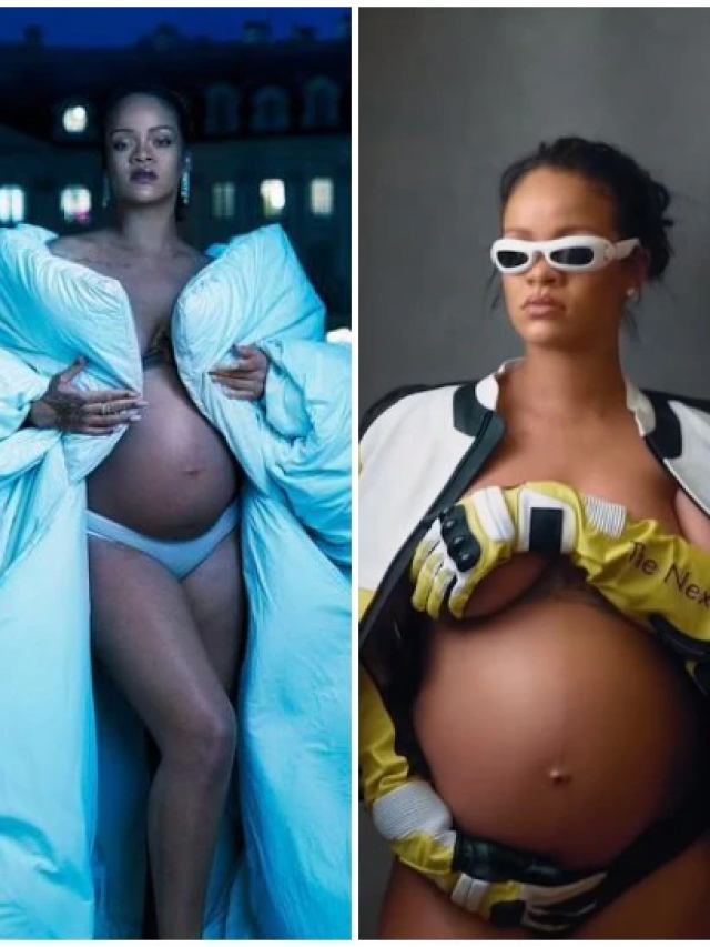 Rihanna ने टॉपेलस होकर रिहाना ने फ्लॉन्ट किया बड़ा सा बेबी बंप