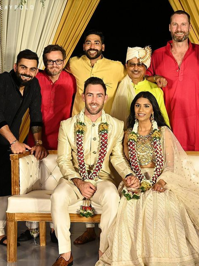 ग्लेन मैक्सवेल की वेडिंग पार्टी की तस्वीरें हुई वायरल, कोहली-अनुष्का..