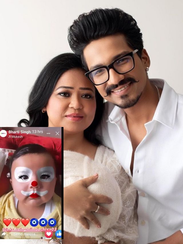 Bharti Singh made son Gola Joker