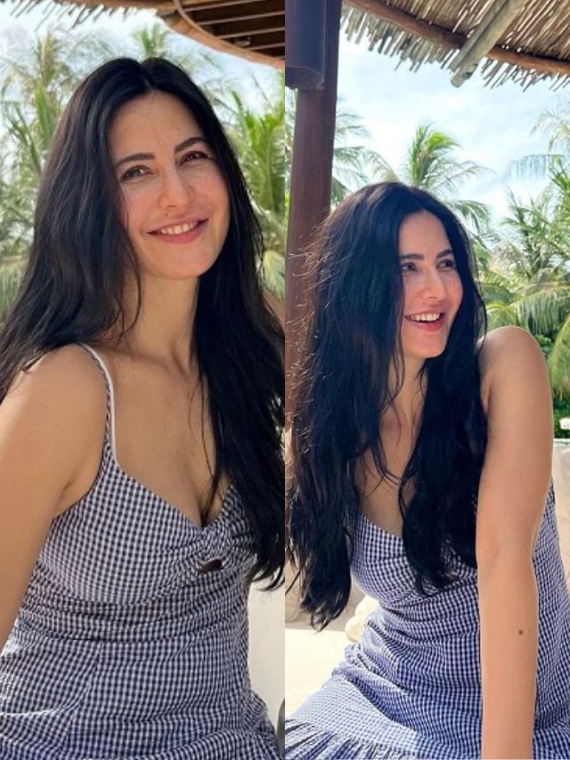 Katrina Kaif bold look in short dress