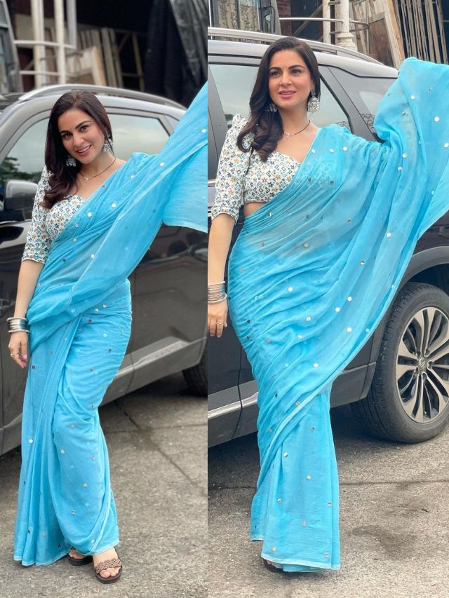 Shraddha Arya Traditional Look