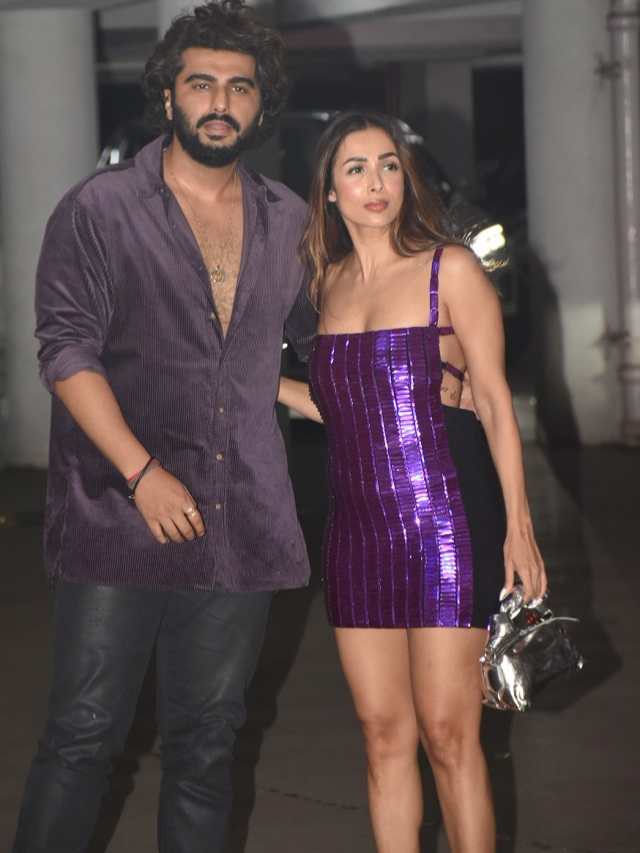 Malaika Arora reached late night to party with Arjun Kapoor