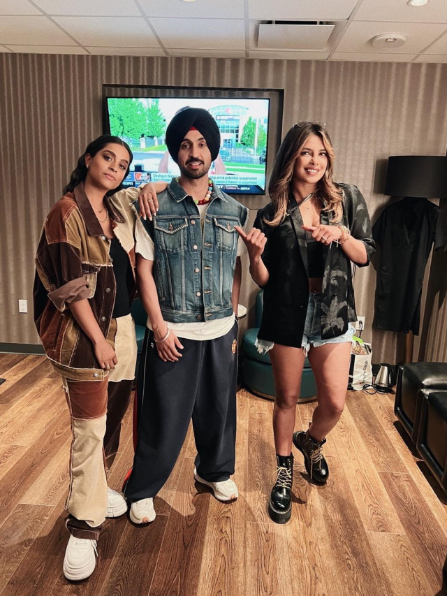 Priyanka Chopra, Lilly Singh attend Diljit Dosanjh’s concert
