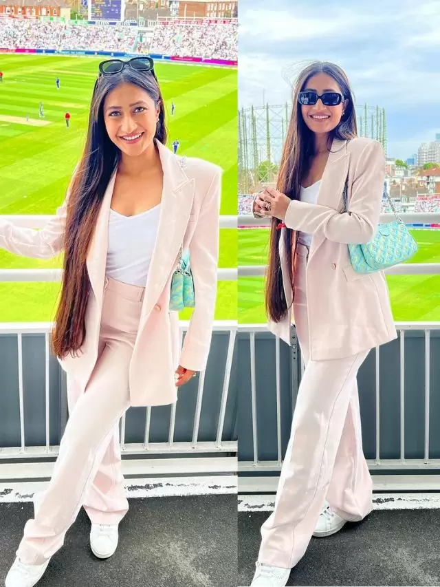 Yuzvendra Chahal’s wife Dhanashree Verma’s bossy look