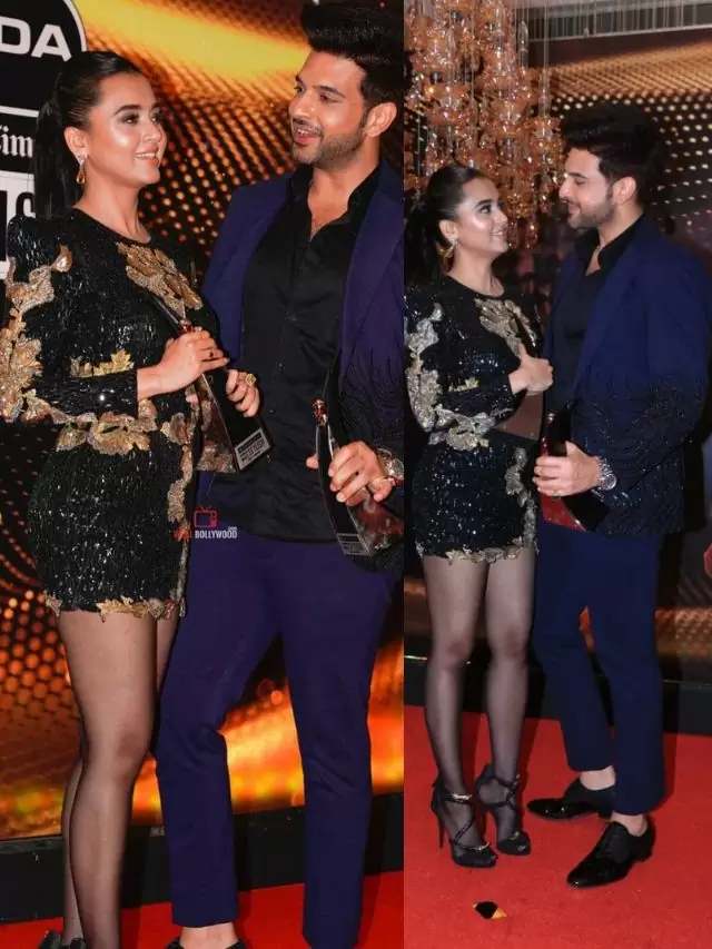 Tejasswi Prakash and Karan create tremendous chemistry at award night