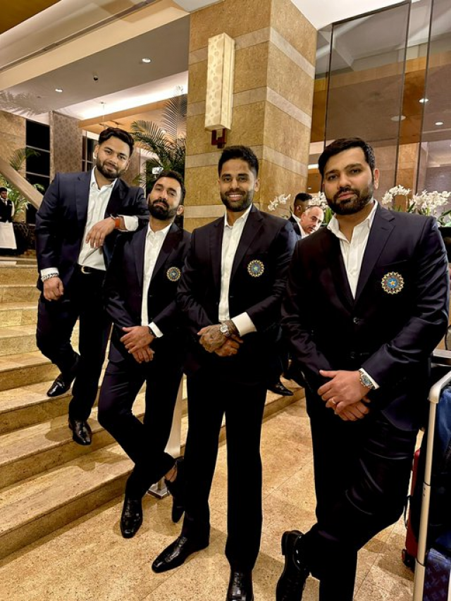 Rohit Sharma Led Team India Leaves for Australia