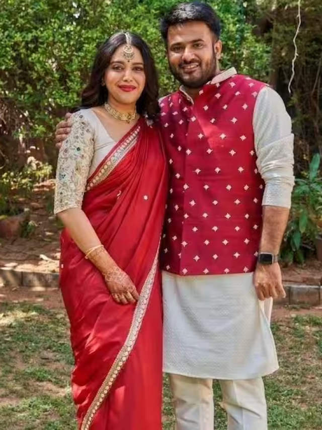 शादी के बाद पति फहद अहमद की बाहों में रोमांटिक हुईं स्वरा भास्कर