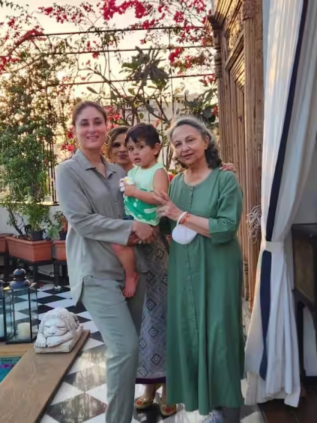 सास शर्मिला टैगोर को इंप्रेस करने का एक भी मौका नहीं छोड़ती बहू करीना