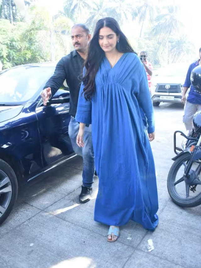 फैशन में रहने वाली सोनम कपूर ऐसे कपड़े पहनकर आईं बाहर