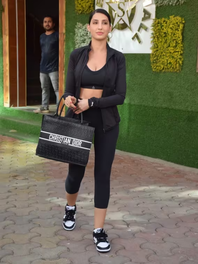 मुंबई में डांस क्लास के बाहर स्पॉट हुई नोरा फतेही