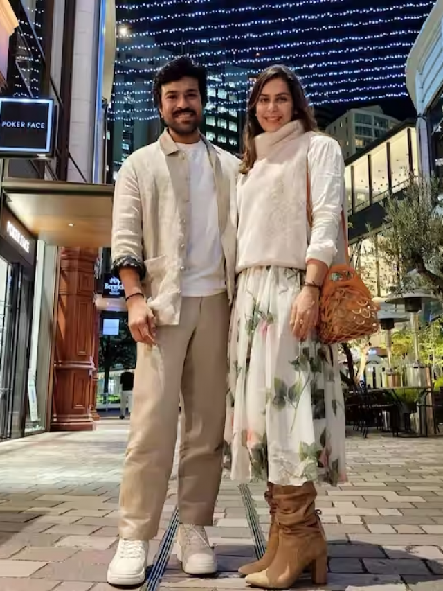 प्रेग्नेंट पत्नी को लेकर वर्ल्ड टूर पर निकले राम चरण