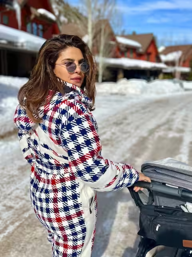 वादियों में चिल करती दिखीं प्रियंका चोपड़ा