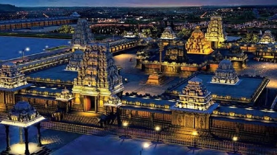 This temple is built for Rs 1,800 crore, only 125 kg gold is installed on the door!