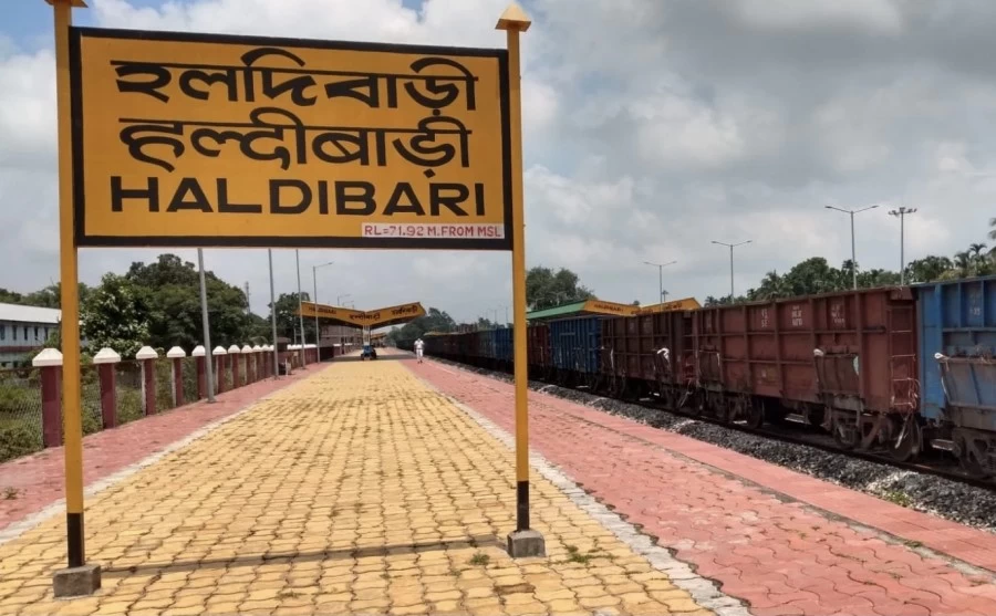 भारत से बांग्लादेश, हल्दीबाड़ी-चिलाहाटी रेल मार्ग चालू होने जा रहा है।
