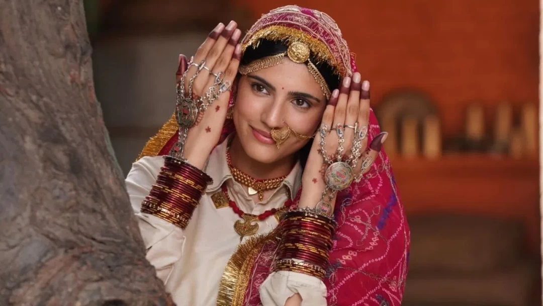 दुल्हन के अवतार में मेधा राणा, पारंपरिक हरियाणवी गहनों के साथ बेहद खूबसूरत नजर आईं