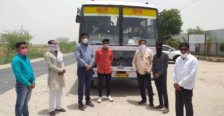 एमपी के श्रमिकों के चेहरे पर पाली में लौटी खुशी, सुकरलाई का जताया आभार