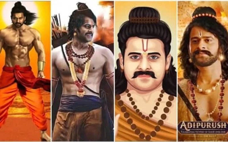Filmmaker Om Raut shared some fan made posters of Prabhas as Lord Ram from his film Adipurush