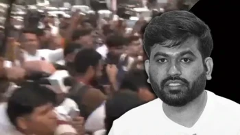 तिरंगा मार्च से पहले अभिजीत दिपके हिरासत में, सीपी में भारी पुलिस बल तैनात