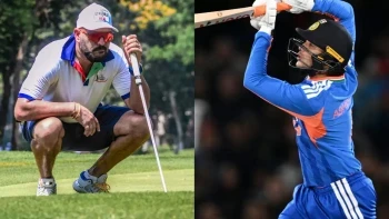 Abhishek Sharma gives funny reply to Yuvraj Singh on 12 ball fifty - Read Full Report Here