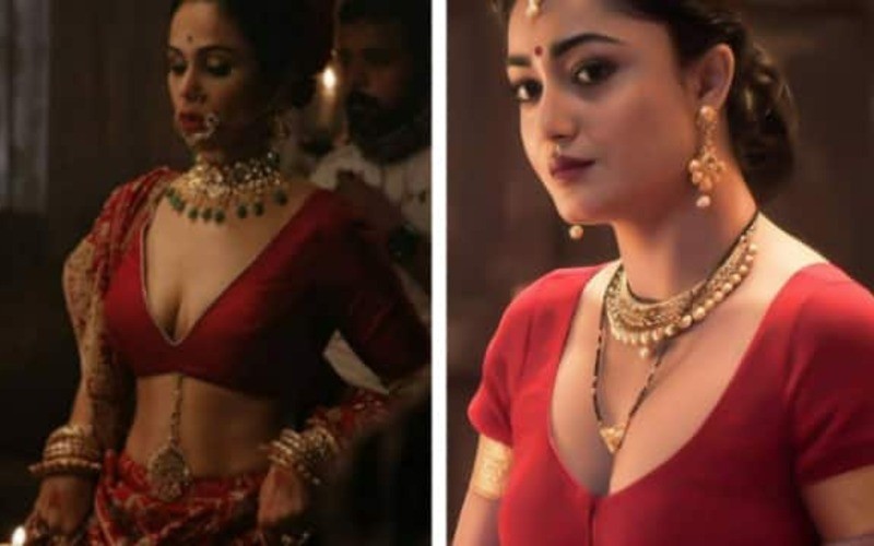 Aashram sacred games paurashpur mastram web series bold scene behind