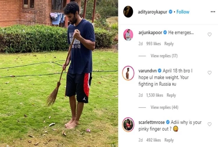 आदित्य ने लगाया झाड़ू, अर्जुन- वरुण के साथ ही स्प्लिट्सविला की इस विनर ने किया मजेदार कमेंट