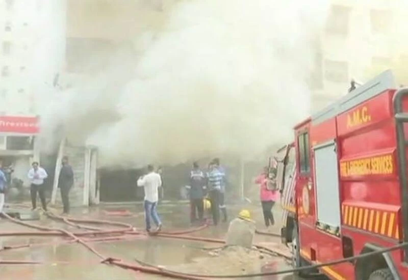 Nine charred to death as major fire breaks out at Ahmedabad godown