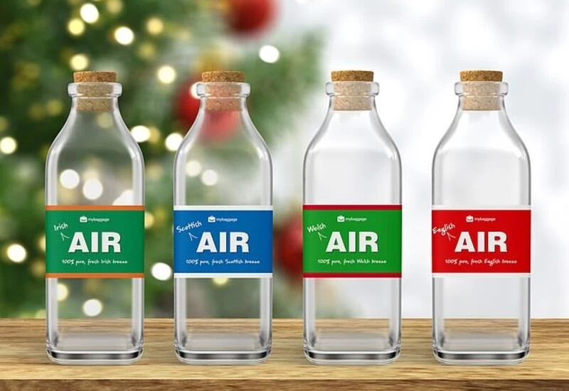 Company sells bottled air from different parts of UK for ₹2,500