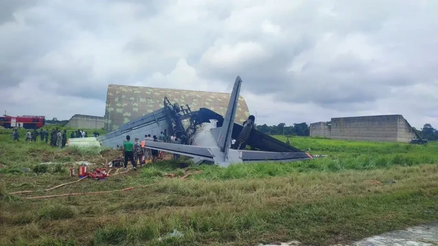 IAF AN-32 Transport Aircraft Crashes During Landing At Jorhat Airbase In Assam