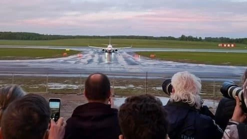 Why have several airlines decided to stop flying over Belarus?