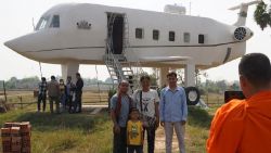 Man made airplane house to fill his dream of flying in cambodia