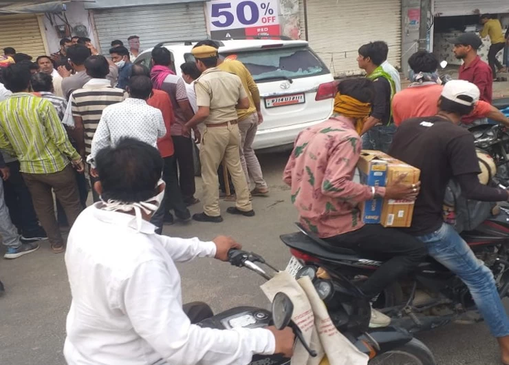 हरमाड़ा सरपंच के बेटे की दिनदहाड़े बाजार में फायरिंग कर हत्या