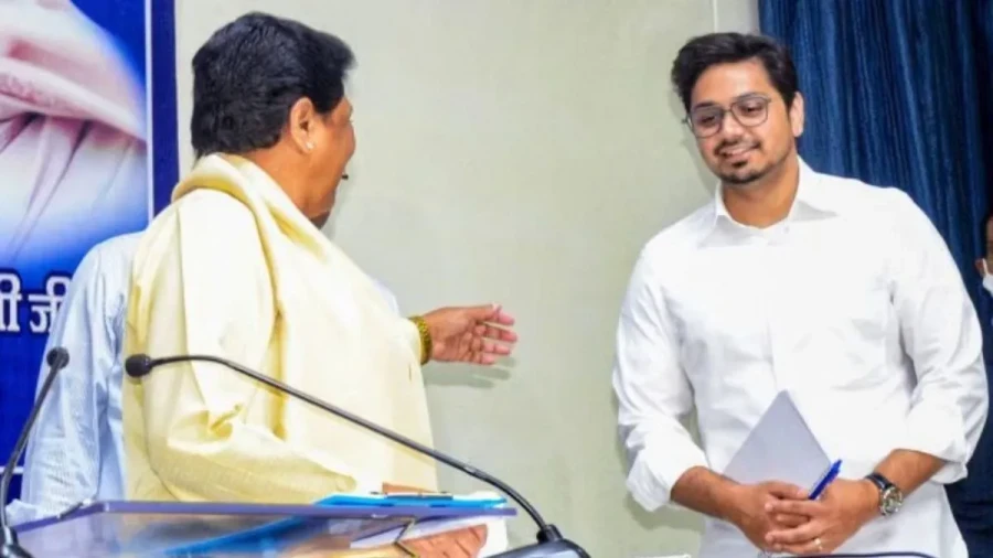 Mayawati Reinstates Akash Anand: Nephew Returns As BSP National Coordinator