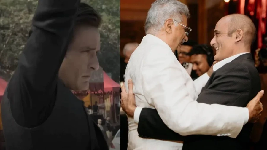 Akshaye Khanna Spotted Without Wig Post Dhurandhar Success At Anshula Kapoor Wedding