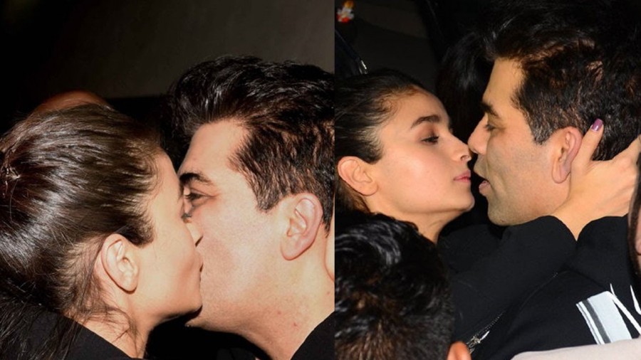 आलिया भट्ट और करण जौहर