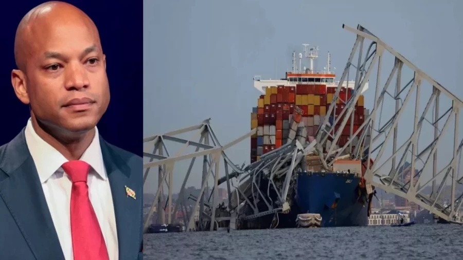 जहाज के चालक दल के लोगों को गवर्नर वेस मूर ने बताया हीरो, बोले 'उन्होंने बचाई लोगों की जान'