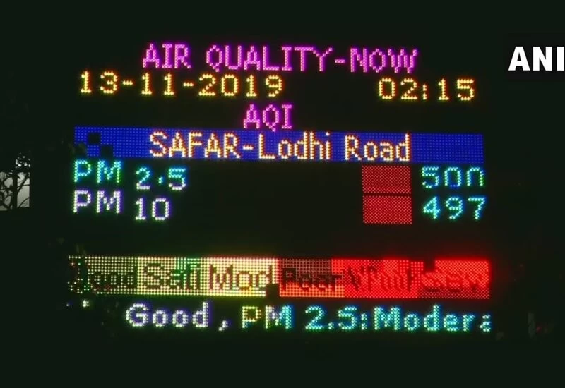 दिल्ली-NCR में प्रदूषण एक्यूआई 497 के स्तर पर पहुंचा