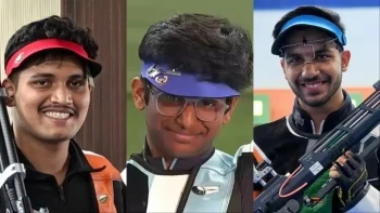 Asian Games 2026: India Clinches Silver In Men's 10m Air Rifle Team Event
