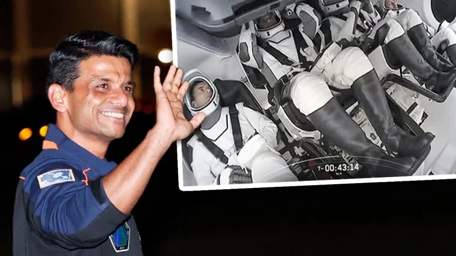 My tricolour on my shoulders... First message of Shubhanshu Shukla who went to space