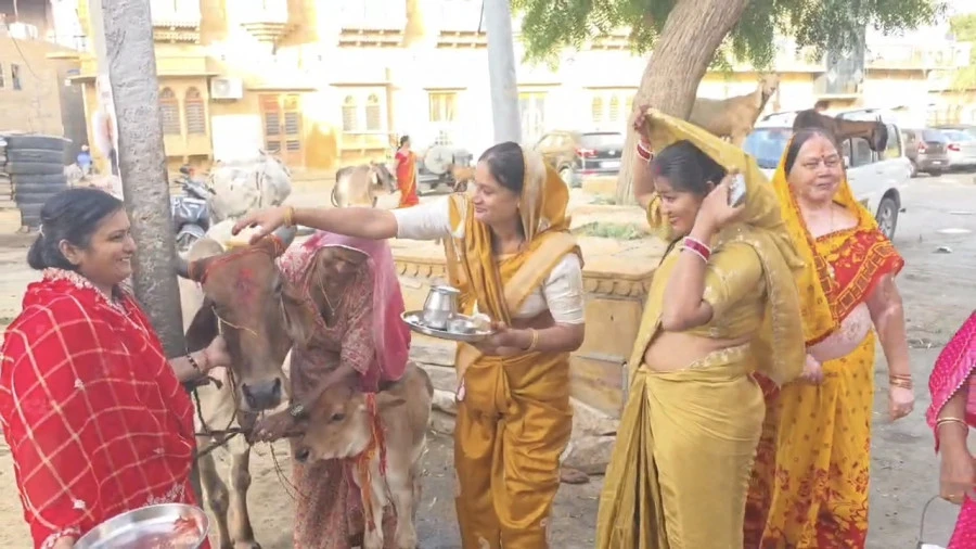Jaisalmer Celebrates Bach Baras Festival with Devotion for Children's Longevity