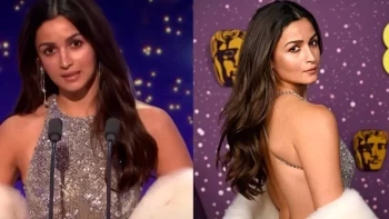 Alia Bhatt delivers Hindi speech at 79th BAFTA, presents Best Non-English Film