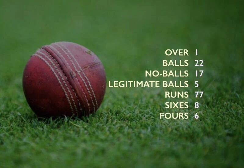 Bowler once gave away 77 runs in just one over