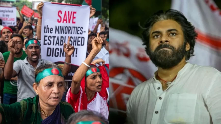 Pawan Kalyan appeals to UN- Hindus and other minorities should be protected in Bangladesh