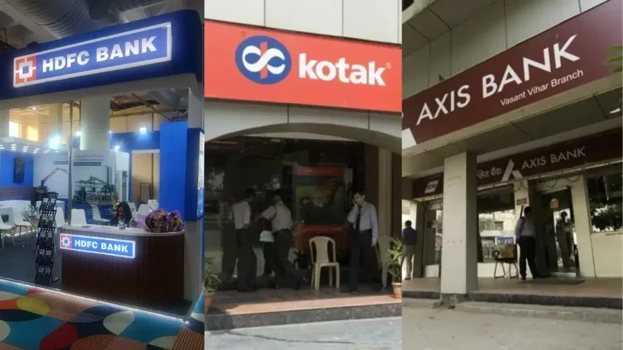 Banking Giants Face Massive Sell-off: HDFC, Axis, and Kotak Lose 1 Lakh Crore