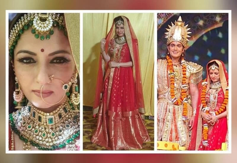 Actress Bhagyashree plays Sita in Ayodhya's Ram Leela; shares pics