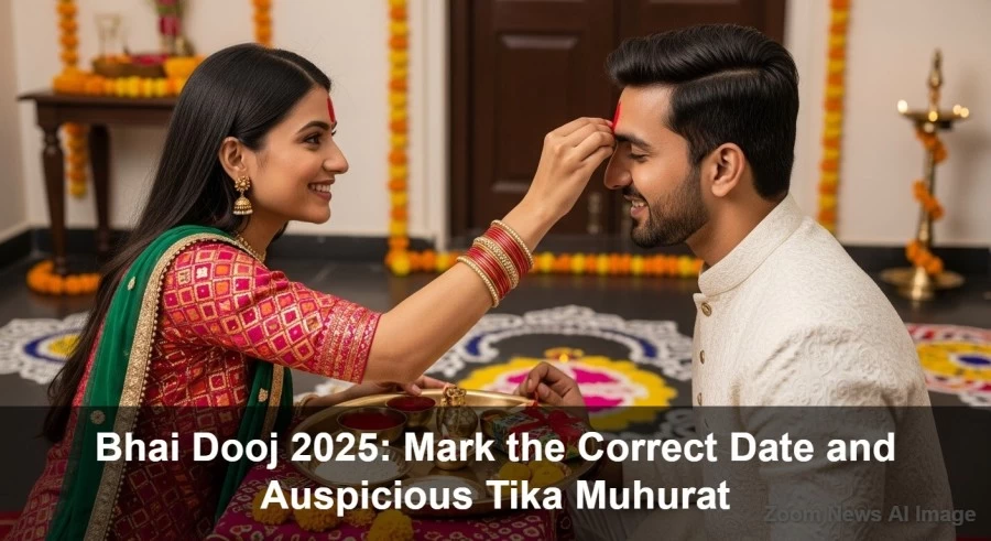 Mark the Correct Date and Auspicious Tika Muhurat