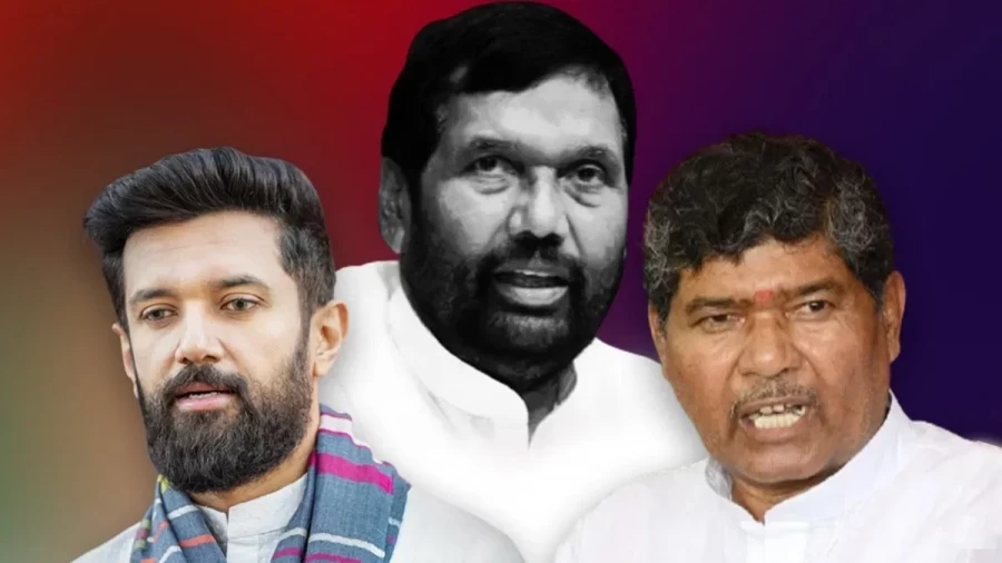 Another uncle-nephew war – swords drawn between Paras-Chirag Paswan over Hajipur seat in Bihar