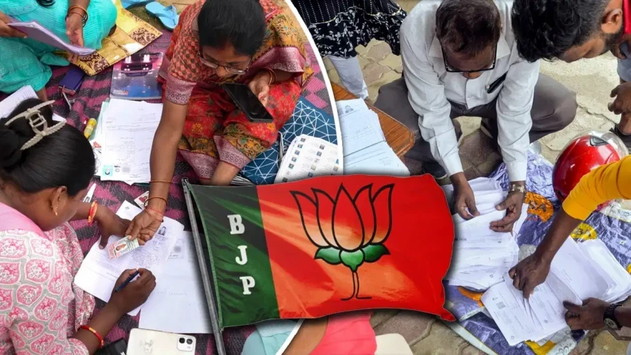 BJP Raises Serious Allegations Over Voter List Revision In Non BJP Ruled States