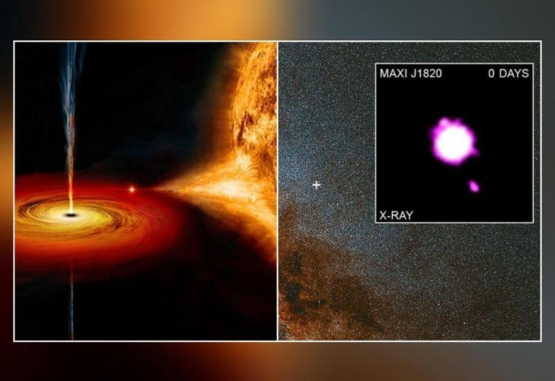 NASA shares video of black hole ejecting hot material at close to speed
