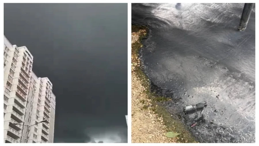 मॉस्को में हुई रहस्यमयी काली बारिश, यूक्रेन के ड्रोन हमले के बाद मचा हड़कंप